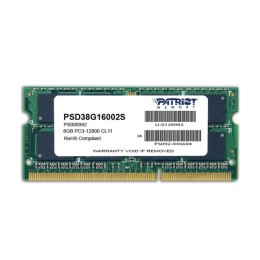 RAM Memory Patriot Memory 8GB PC3-12800 DDR3 8 GB CL11