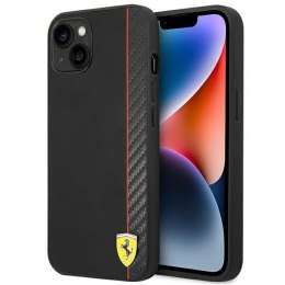 Ferrari Carbon - Case for iPhone 14 Plus (Black)