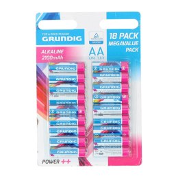 Grundig - Set of alkaline batteries AA / LR6 1.5V 18 pcs.