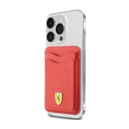 Ferrari Wallet Cardslot MagSafe Leather 2023 - Magnetic wallet (red)