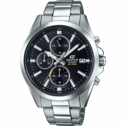 Men's Watch Casio EFV-560D-1AVUEF Silver Black (Ø 44 mm)