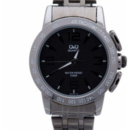 Men's Watch Q&Q Q602J405Y Black Silver (Ø 40 mm)