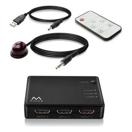 AV Adapter/Converter Ewent EW3730 HDMI 4K Black