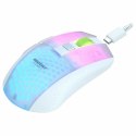 Mouse Roccat Burst Pro Air Bluetooth White Gaming LED Lights