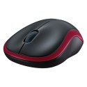 Optical Wireless Mouse Logitech 910-002237 1000 dpi Red Black
