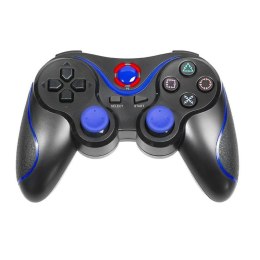 Wireless Gaming Controller Tracer Blue Fox Blue Black Bluetooth PlayStation 3