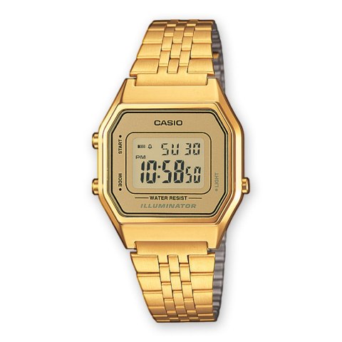 Unisex Watch Casio LA680WEGA-9ER Golden Gold (Ø 28 mm)