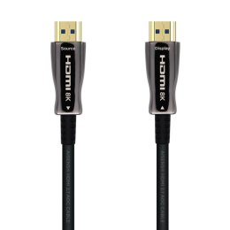 HDMI Cable Aisens A153-0524 Black 100 m