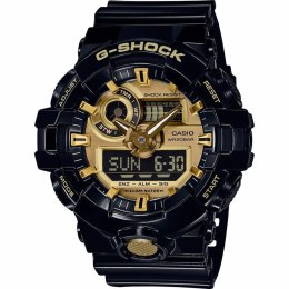 Men's Watch Casio G-Shock GA-710 Ø 49 mm Black Gold