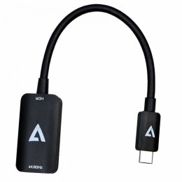 USB C to HDMI Adapter V7 V7USBCHDMI4K60HZ Black 4K Ultra HD