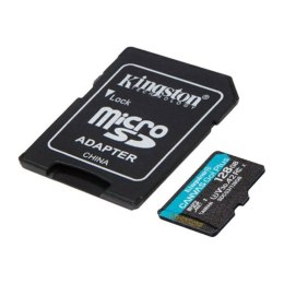 Micro SD Memory Card with Adaptor Kingston SDCG3 Black - 128 GB