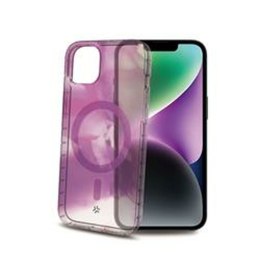 Mobile cover Celly iPhone 15 Purple Transparent