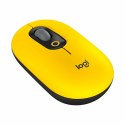 Mouse Logitech POP Mouse with emoji Yellow