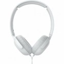 Headphones with Headband Philips TPV UH 201 WT White With cable