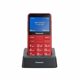 Mobile telephone for older adults Panasonic KX-TU155EXRN Red