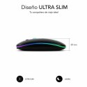 Mouse Subblim SUBMO-LDFLAT1 Black 1600 dpi