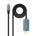 USB-C to HDMI Cable NANOCABLE 10.15.5162 1,8 m Black 8K Ultra HD