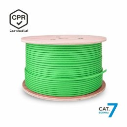 FTP Category 7 Rigid Network Cable Aisens AWG23 Green 305 m