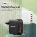 Wall Charger Vention FEIB0-EU Black 140 W