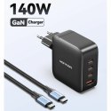 Wall Charger Vention FEIB0-EU Black 140 W