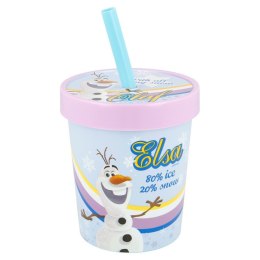Frozen - Ice cream mug with a straw 560 ml