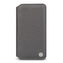 Moshi Overture - Case for iPhone Xs Max with card holder + stand up (Herringbone Gray)