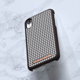 Nordic Elements Saeson Idun - Case for iPhone XR (Dark Brown Pattern 2)