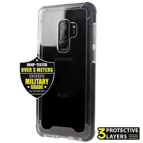 PURO Impact Pro Hard Shield - Case for Samsung Galaxy S9 + (Black)