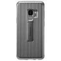 Samsung Protective Standing Cover - Case for Samsung Galaxy S9 with kickstand (Silver)