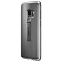 Samsung Protective Standing Cover - Case for Samsung Galaxy S9 with kickstand (Silver)