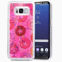 Zizo Liquid Glitter Star Case for Samsung Galaxy S8+ (Donuts)