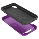 Zizo Star Diamond Hybrid Cover for iPhone X (Purple/Black)