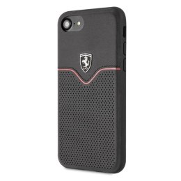 Ferrari Lether Hard Case for iPhone 8 / 7 (Black)