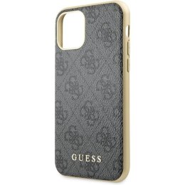 Guess 4G Charms Collection - Case for iPhone 11 (Gray)