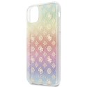 Guess 4G Peony Electroplated Peony - Case for iPhone 11 Pro Max (Rainbow)