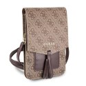 Guess 4G Uptown Wallet Phone Bag (Brown)