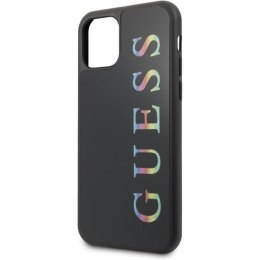 Guess Double Layer Glitter Case - Case for iPhone 11 Pro Max (Black/Multicolor)