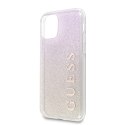 Guess Glitter Gradient - Case for iPhone 11 Pro Max (Gold/Pink)