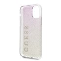 Guess Glitter Gradient - Case for iPhone 11 Pro Max (Gold/Pink)