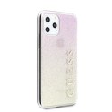 Guess Glitter Gradient - Case for iPhone 11 Pro Max (Gold/Pink)