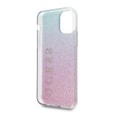 Guess Glitter Gradient - Case for iPhone 11 Pro Max (Pink/Blue)