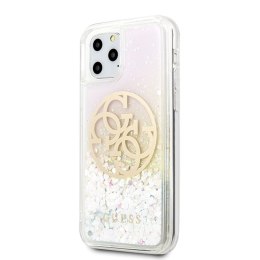 Guess Gradient Liquid Glitter Circle Logo - Case for iPhone 11 Pro