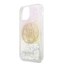 Guess Gradient Liquid Glitter Circle Logo - Case for iPhone 11 Pro