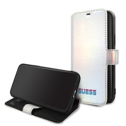 Guess Iridescent Booktype - Case iPhone 11 Pro Max (Silver)
