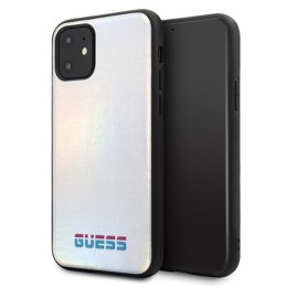 Guess Iridescent - Case iPhone 11 Pro Max (Silver)