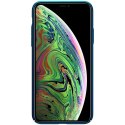 Nillkin Super Frosted Shield - Case for Apple iPhone 11 Pro Max z wycięciem na logo (Peacock Blue)