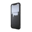 X-Doria Raptic Lux - Aluminum Case for iPhone 12 Pro Max (Drop test 3m) (Black Carbon Fiber)