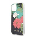 Guess Flower Case N1 - Case for iPhone 11 Pro (Black)