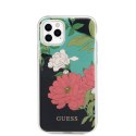 Guess Flower Case N1 - Case for iPhone 11 Pro (Black)