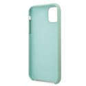 Guess Silicone Vintage - Case for iPhone 11 Pro Max (zielony)